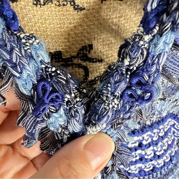 Chico's Structured Fringe Cardigan - Picture 6 of 14